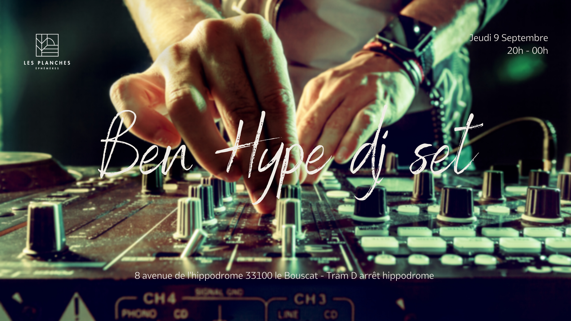 illustration Ben Hype - DJ set